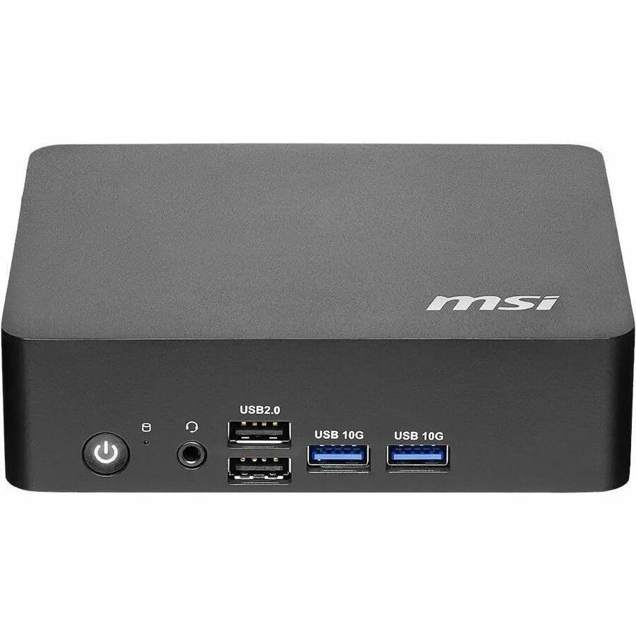 MSI CUBI NUC TWG FANLESS ULTRASMALL NUC MINI PC BAREBONE PC, INTEL N150, 8GB MEM