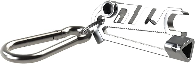 Plumb Chum Plumbers Professional Keyring Plumbing Multi Tool, Many Trade and DIY uses 2X hex bit Holders