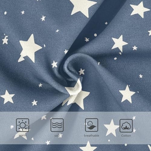 USA Stars Navy Blue Panties Little Girl Toddler Girls Underwear Cotton Flower Briefs Girls Undies 2t3