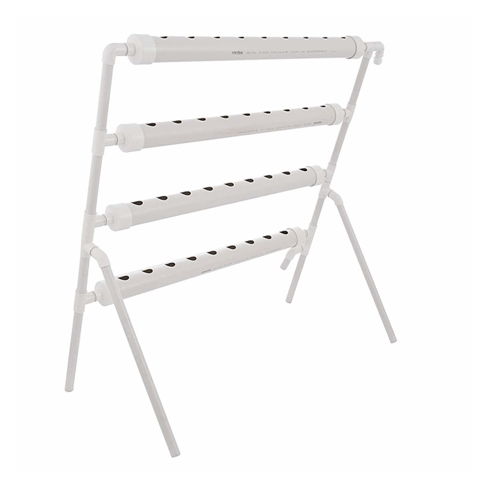 Kit de sistema de cultivo hidropónico, de cultivo hidropónico, kit de jardín, equipo agrícola, tubería de PVC, de cultivo hidropónico vertical, plantador de invernadero familiar para el cuidado y rieg
