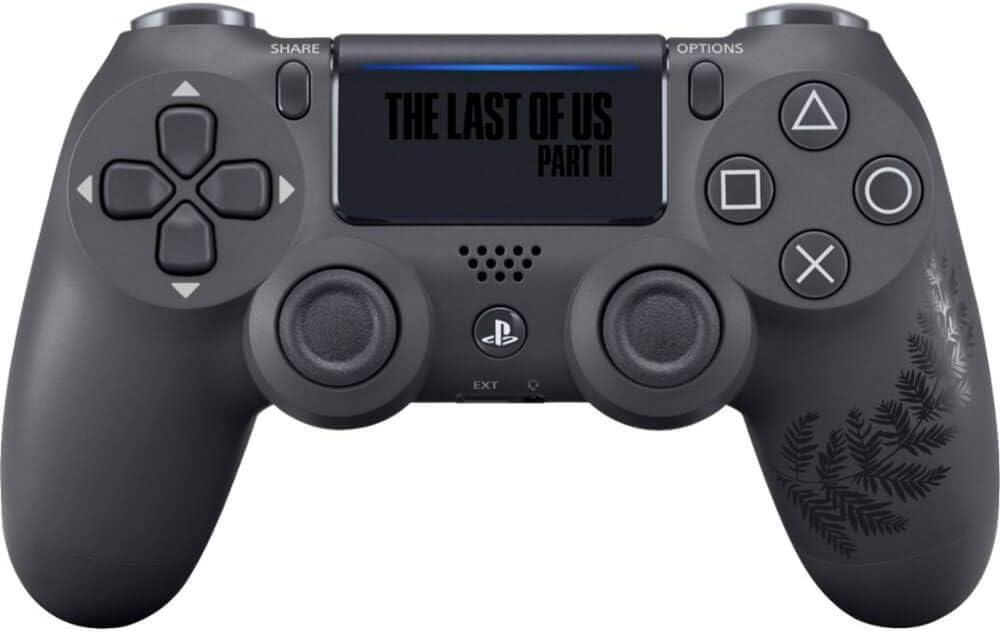 PlayStation The Last of US Part II DualShock4 Wireless Controller Limited Edition for PS4 4 Controller, Gray, MAIN-48409