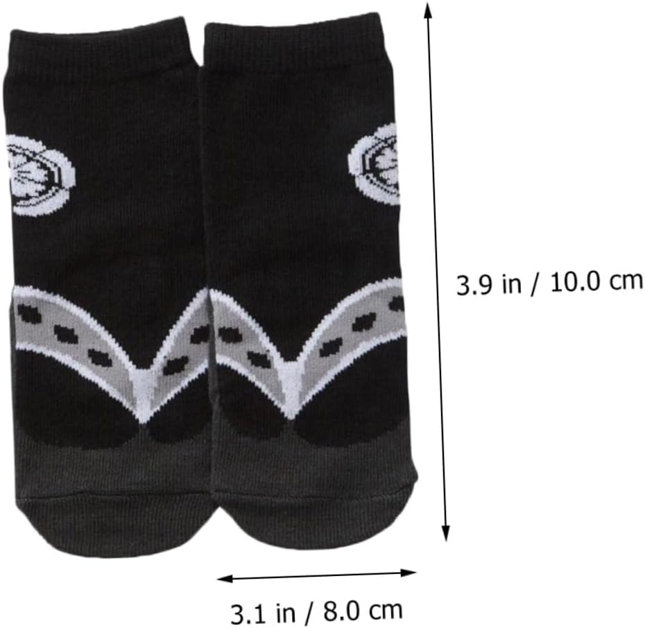 2 Pairs Clogs Pinto Socks Children Breathable Socks Kids Slipper Warm Slipper Home Newborn