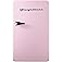 Frigidaire EFR376 Retro Bar Fridge Refrigerator with Side Bottle Opener, 3.2 cu. Ft, Pink/Coral