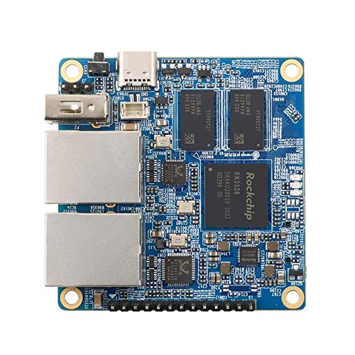 Orange Pi R1 Plus LTS 1GB DDR4 Rockchip RK3328 Quad core Cortex-A53 Dual 1000M Ethernet Ports, Run Android 9, Ubuntu, Debian, OpenWRT