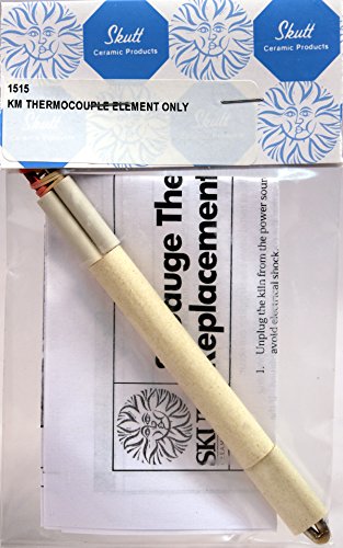 Skutt Kiln Thermocouple Type K, 8-Gauge Replacement Kiln Part SK1515