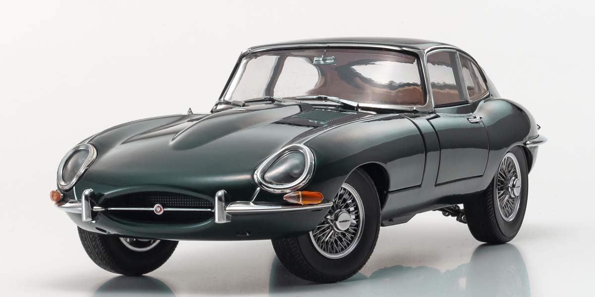 Tecno Models ジャガー E-Type ロードカー　濃緑 Tecno Models ジャガー E-Type ロードカー 濃緑