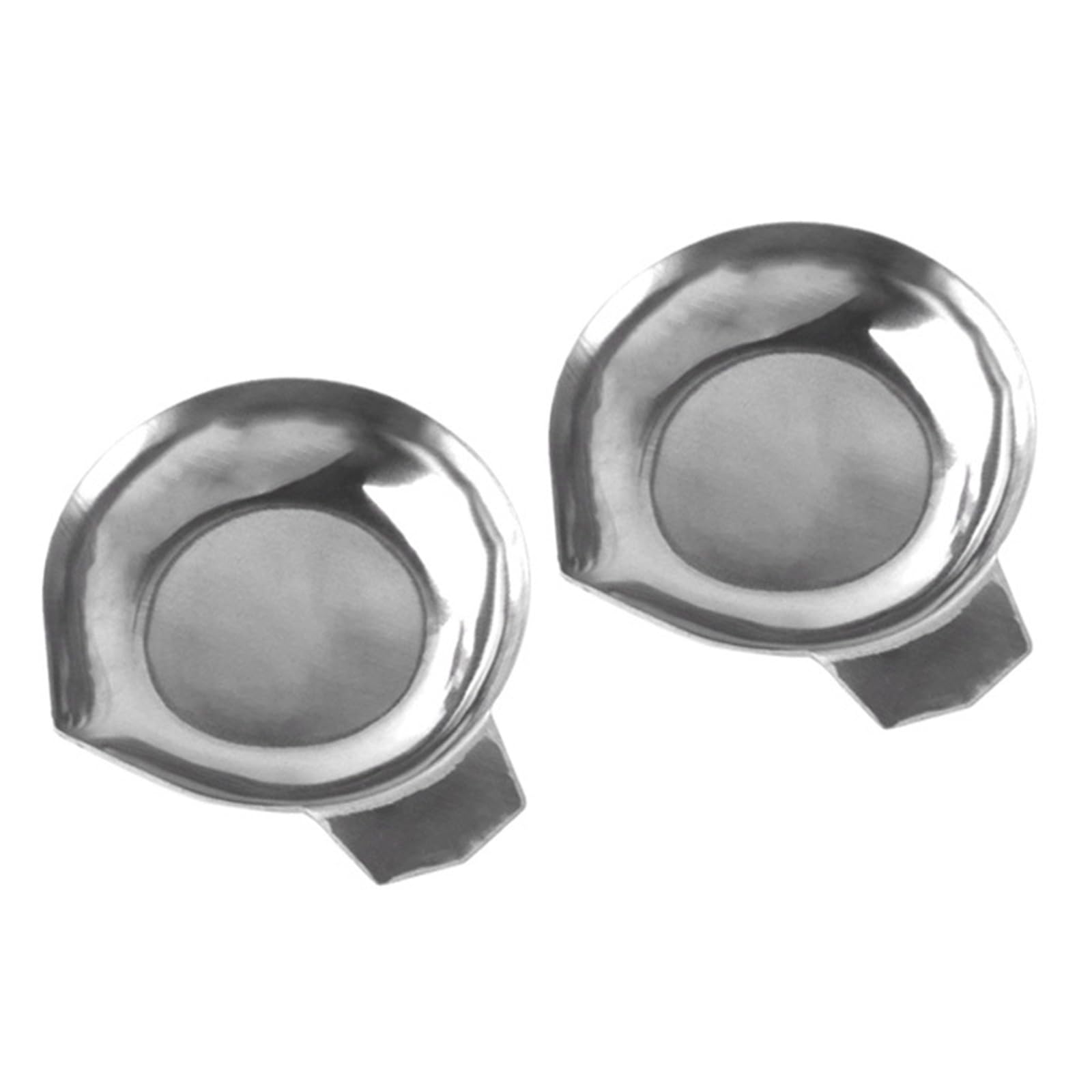 Woedpez 2 Packs Stainless Steel Weighing Dishes Excellent For Accurate Measurements In Kitchens And Laboratories Analysis Weighing