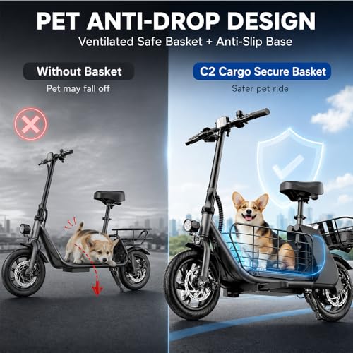 Electric Cargo Scooter Utility Design