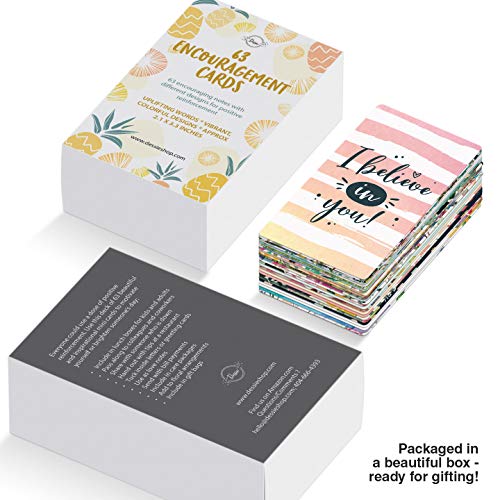 Dessie GC Motivational Cards - 63 Unique Inspirational Cards. Business Card Sized Encouragement Cards thumb #6