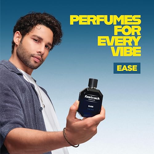 Image of Fastrack Perfume Ease |Scent for Men| 100 ml EDP |Long lasting Smell |Aqua Fragrance| Crafted by European experts|Best gift for Man