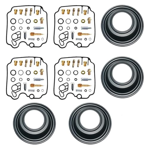 Kit Réparation Carburateur Moto Flotteur Diaphragme Yamaha FZR250 Bloque Prise Air Fuite Cuve