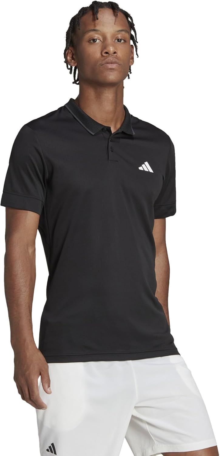 adidas Mens Tennis Freelift Polo Shirt - Image 2