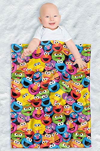 LOGOVISION Sesame Street Lightweight Baby Blanket, 30