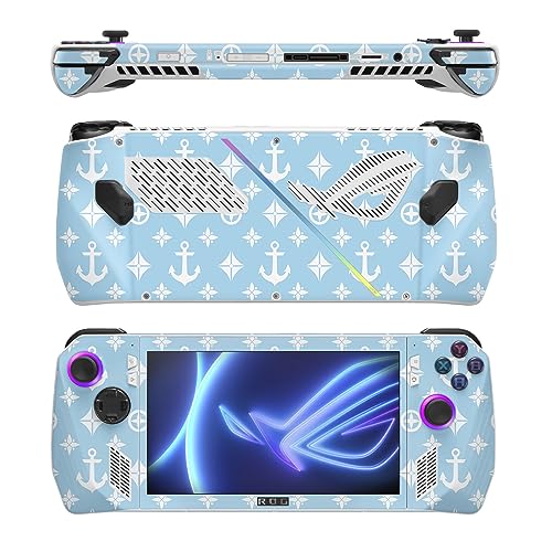 Image of MightySkins Skin Compatible with Asus ROG Ally - Baby Blue Designer | Protective, Durable, and Unique Vinyl Decal wrap Cover | Easy to Apply