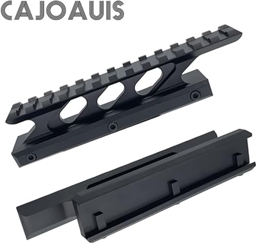 Miniatura 6 de Picatinny Riser Mount 1 pulgada táctico de alto perfil montaje base elevador Weaver Picatinny Rail hacia adelante extendiendo alcance y óptica