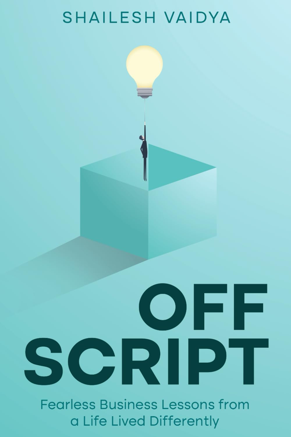 Off Script: Fearless Business Lessons from a Life Lived Differently | 6 x 9in, 118 pages | Startups. Success. Screwups. Life. A fearless guide for entrepreneurs and founders who want to live it all.