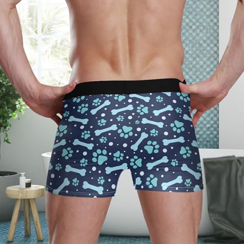 visesunny Men's Boxer Briefs Cute Pattern Soft Breathable Underwear with Stretch Waistband Tagless3