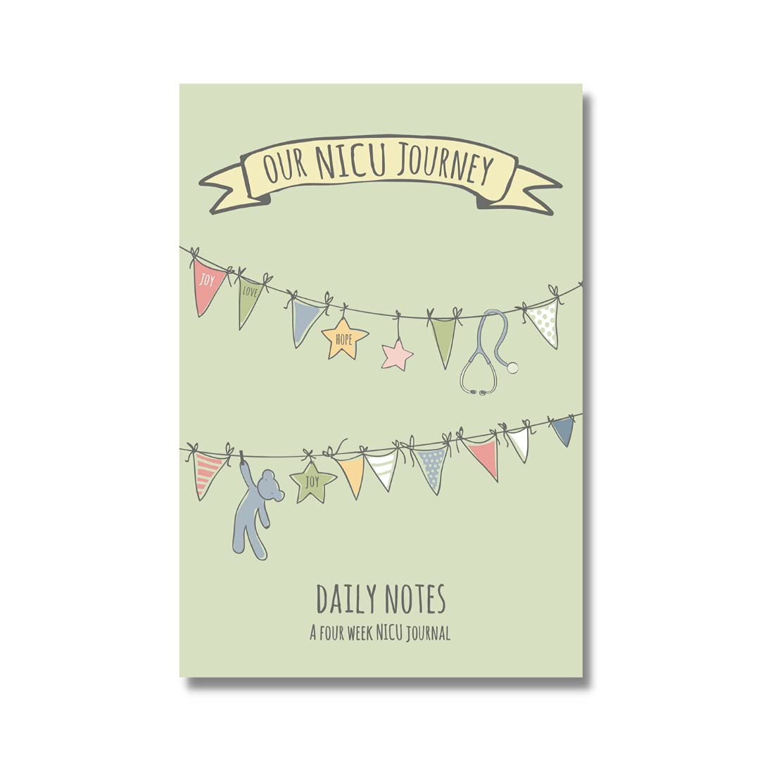 Our NICU Journey - Daily Notes - A Four Week NICU Journal - The perfect NICU journal for any hospitalized baby