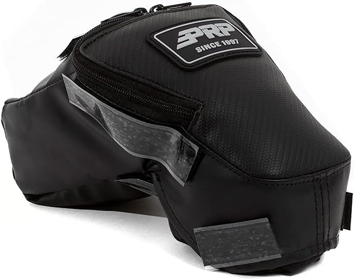 PRP Seats Console Bag built for Polaris RZR PRO XP. Ideal for Off-Road, Side-by-Side Vehicles, UTV's & Racing. - Black (1 Bag)
