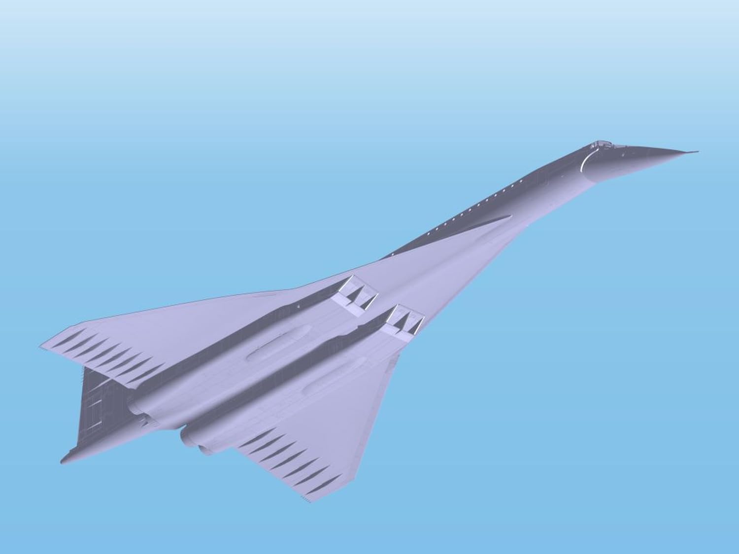 Amazon | アイシーエム ICM 1/144 ソ連 ツポレフ Tu-144 超音速旅客機
