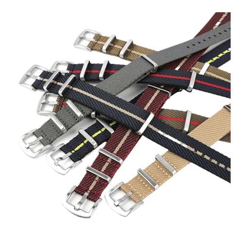 Bracelet de montre nylon 20mm remplace les bracelets uses raye