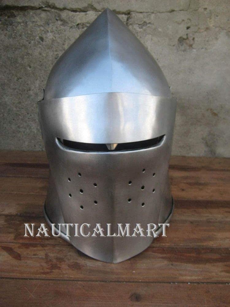 NauticalMart Medieval Italian Barbute with Visor