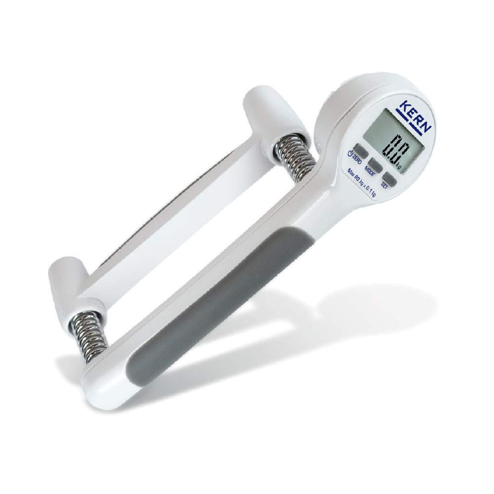 WCM1303 Dinamómetros a Mano, Ámbito de Pesaje 130 Kg, 3 Resortes Adicionales: 40, 80 y 120k g