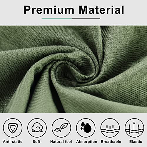 Jiuguva 72 Pack Men Cotton Briefs in Bulk for Homeless Shelter Donating, Wholesale Underwear for Men, Breathable Underwear in 5 Assorted Size Stretch Boxer Briefs4