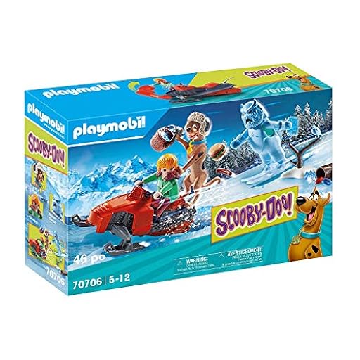 PLAYMOBIL Scooby DOO 70706 Aventura con Snow Ghost, A Partir de 5 años | Ya disponible en tu tienda friki favorita! En mundofriki.es!