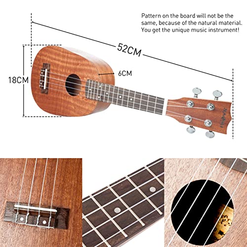Ukulele 21 inch Ukulele Sapele Topboard Backboard Plastic Nut Rosewood Bridge Ukeleles for Toddlers Kid Guitar Musical Instrument Guitar (Size : 26 inches) (23 inches) - Les Beatles, Paul McCartney, John Lennon, RIngo Starr, George Harrison Ukulele 21 inch Ukulele Sapele Topboard Backboard Plastic Nut Rosewood Bridge Ukeleles for Toddlers Kid Guitar Musical Instrument Guitar (Size : 26 inches) (23 inches) – Image 4