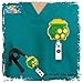Pot of Gold Shaker Badge Reel – Handmade St. Patrick's Day ID Holder, Made to Order St Patty's Day Badge Clip, Retractable Badge Reel for Nurses, Teachers & Medical Staff
