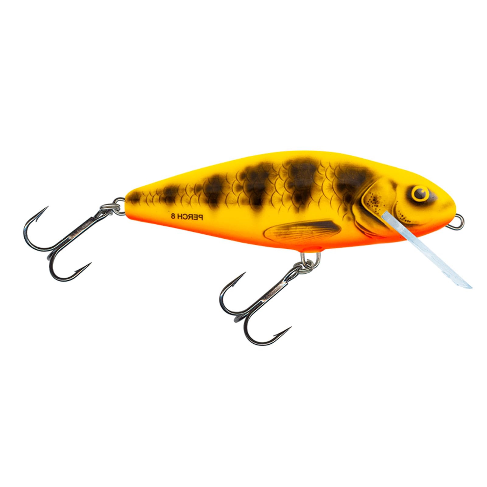 Salmo Wobbler Perch 12,0cm Floating Gelb-Rot Tiger