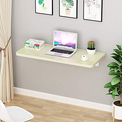 Table Pliante Murale LUNEZY en Érable Blanc 60x40 cm