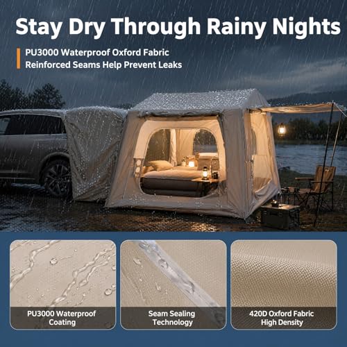 Carpa Inflable para SUV 4 Personas Resistente Agua miniatura 4