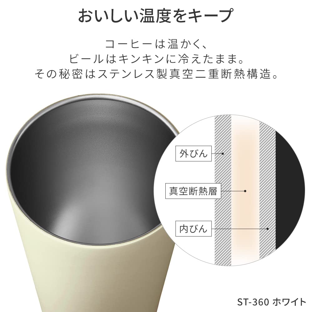 Amazon｜アイリスオーヤマ タンブラー 水筒 マグカップ ステンレス