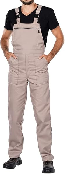 Mazalat Lange Latzhose mit Multifunktionstaschen Berufsbekleidung für Handwerker, Maurer, Dachdecker, Schreiner, Elektriker und viele andere | Hohe Qualität Made in EU - 3