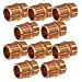 PROCURU 1/2-Inch Copper Male Adapter CxM | Professional NSF Lead Free Certified (1/2", 10-Pack)