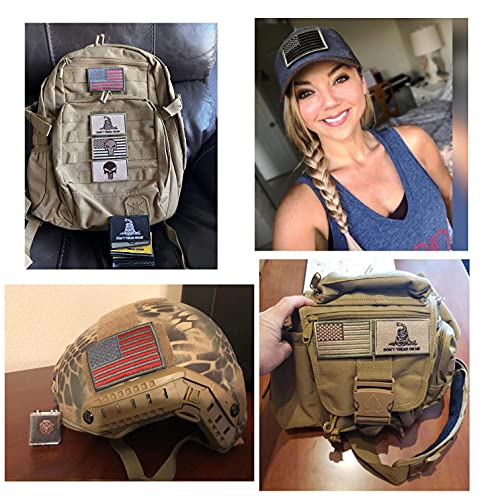 Bundle 12 Pieces Usa Flag Patch Thin Blue Line Tactical American Flag Us United States Military Patches Set For Caps,Bags,Backpacks,Tactical Vest,Military Uniforms (D-Usa Patch） #TOP5