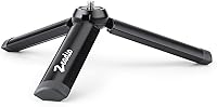 Vista 1 de Zeadio Mini trípode de metal, soporte de sobremesa, trípode compacto para Smooth 4, Osmo Mobile, Vimble 2, estabilizador de agarre con mango
