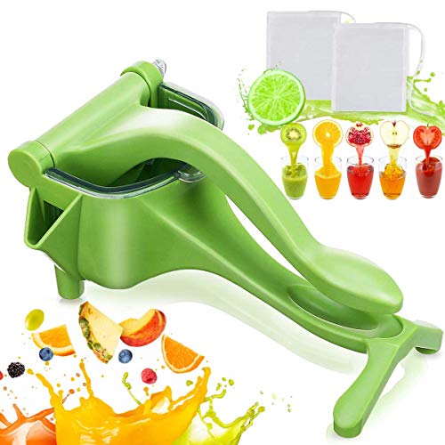 Manual Fruit Juicer, Lemon Squeezer Hand Juicer, Portable Fruit Citrus Press Juicer Detachable Lime Squeezer Hand Press Manual Fruit Juicer