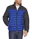 IZOD Men's Puffer Jacket, Cobalt