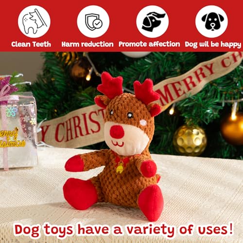 Juguete mordible y sonoro para perro Hollypet Elk miniatura 5