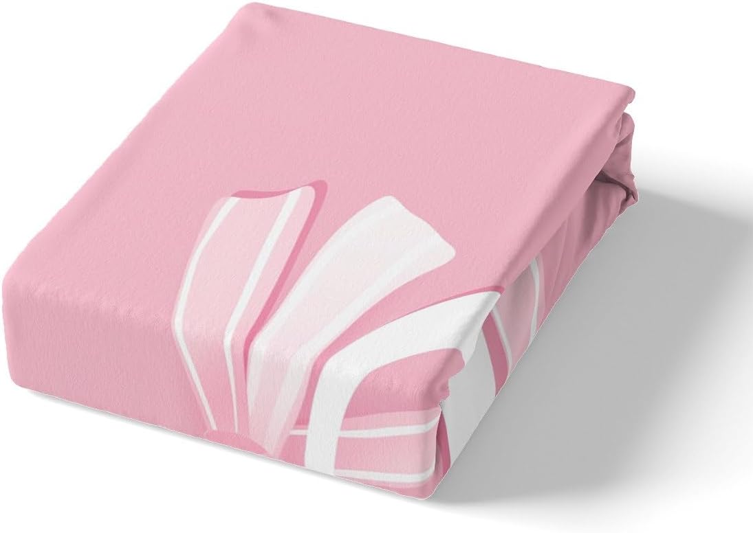 jejeloiu Pink Bow Duvet Cover,Gifts for Women Teen Girl,Queen Size,Decor Ultra Soft Monogrammed Bedding Set,Initial Letter D Comforter Cover Set Kawaii Pink,Bedspread Cover Room Decor,No Comforter