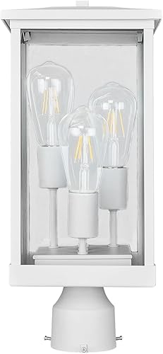 Vista 45 de Design House 502211 Base de pilar de linterna exteriores, color negra