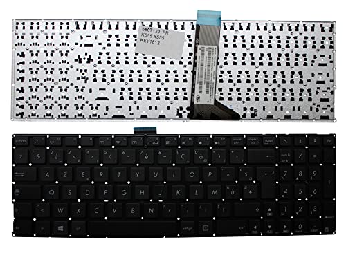 Clavier pour Ordinateur Portable ASUS X555 pour Télétravail Réussi Noir