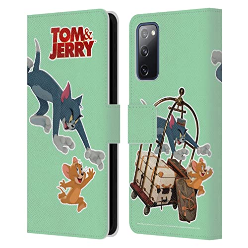Coque portefeuille Samsung S20 FE antichoc et porte-carte Tom et Jerry