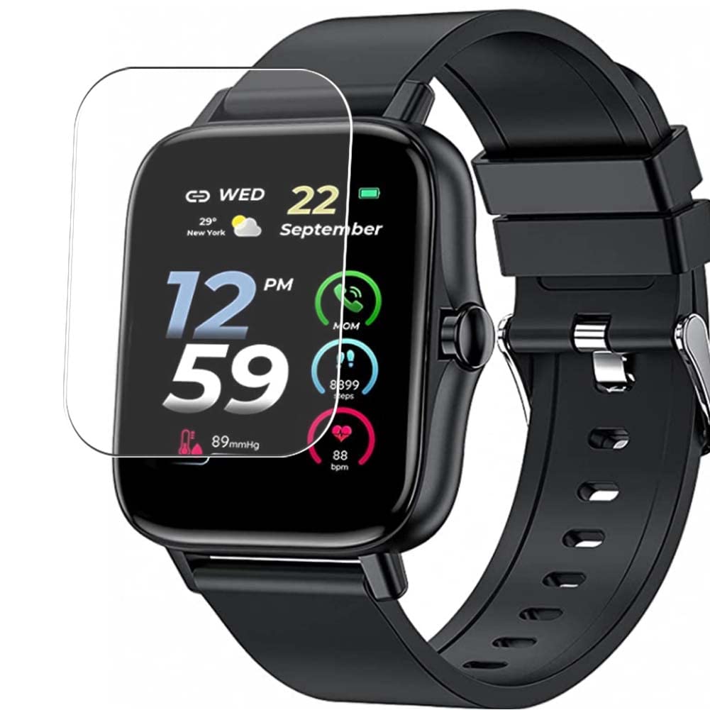 Vaxson3-Pack Screen Protector, compatible with ANDFZ T42 1.72" Smartwatch smart watch, TPU Guard Film Protectors Sticker [NOT Tempered Glass Case Cover ]