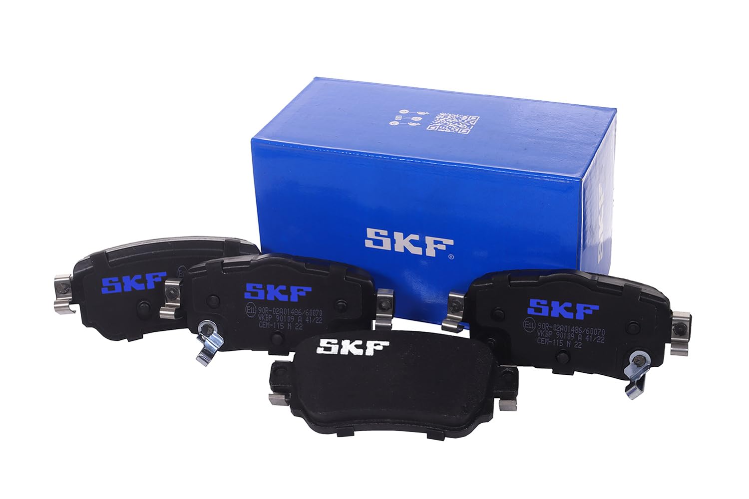 Skf Vkbp 90109 A Kit Pastiglie Freno, Freno A Disco-image