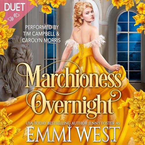 Marchioness Overnight Audiolibro Por Emmi West arte de portada