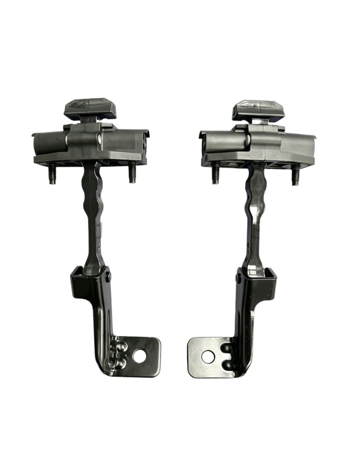 Tilieine 2Piece Front Door Check Strap Fit For Tesla Model 3 2017-202 1/2Pcs Front And Rear Door Hinge Limiter Check 1110298-00-D 1089507-00-D Door Check Strap Hinge(2Piece)